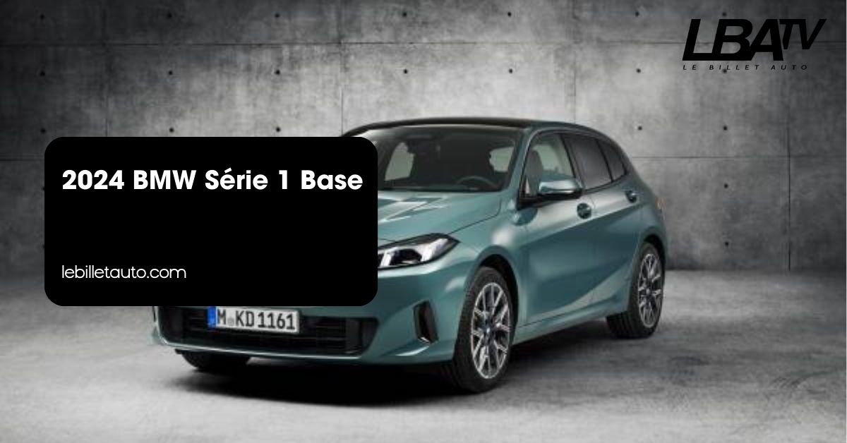 2024 BMW Série 1 Base