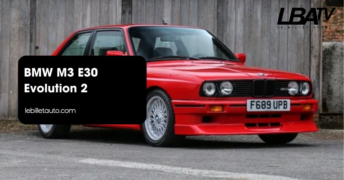 BMW M3 E30 Evolution 2