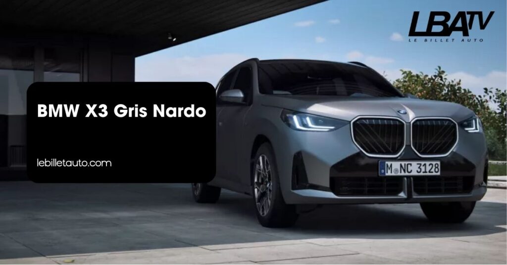 BMW X3 Gris Nardo
