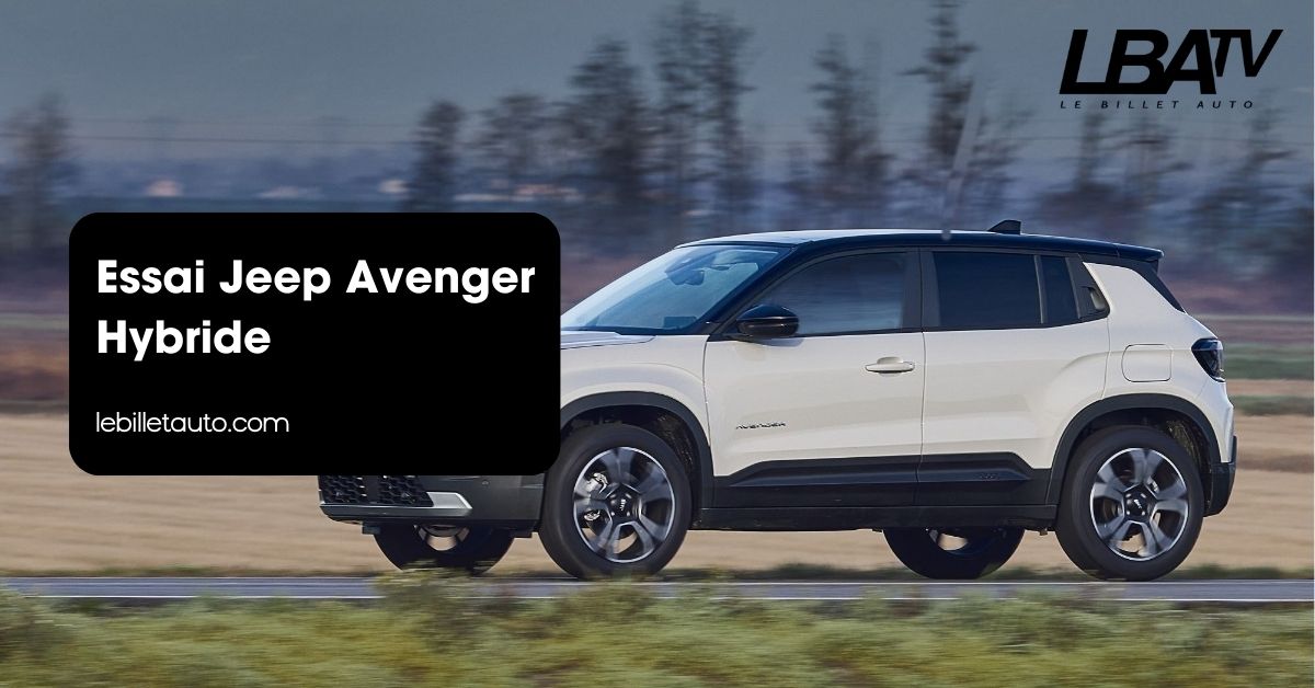 Essai Jeep Avenger Hybride