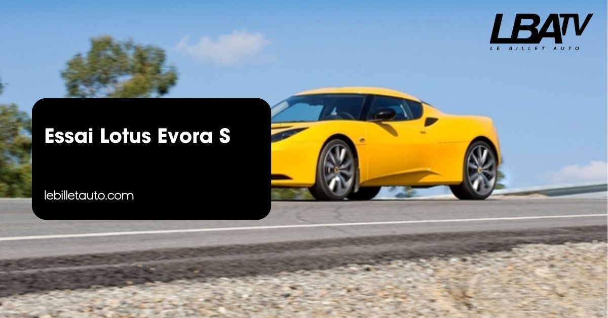Essai Lotus Evora S