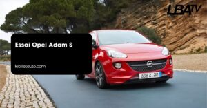 Essai Opel Adam S