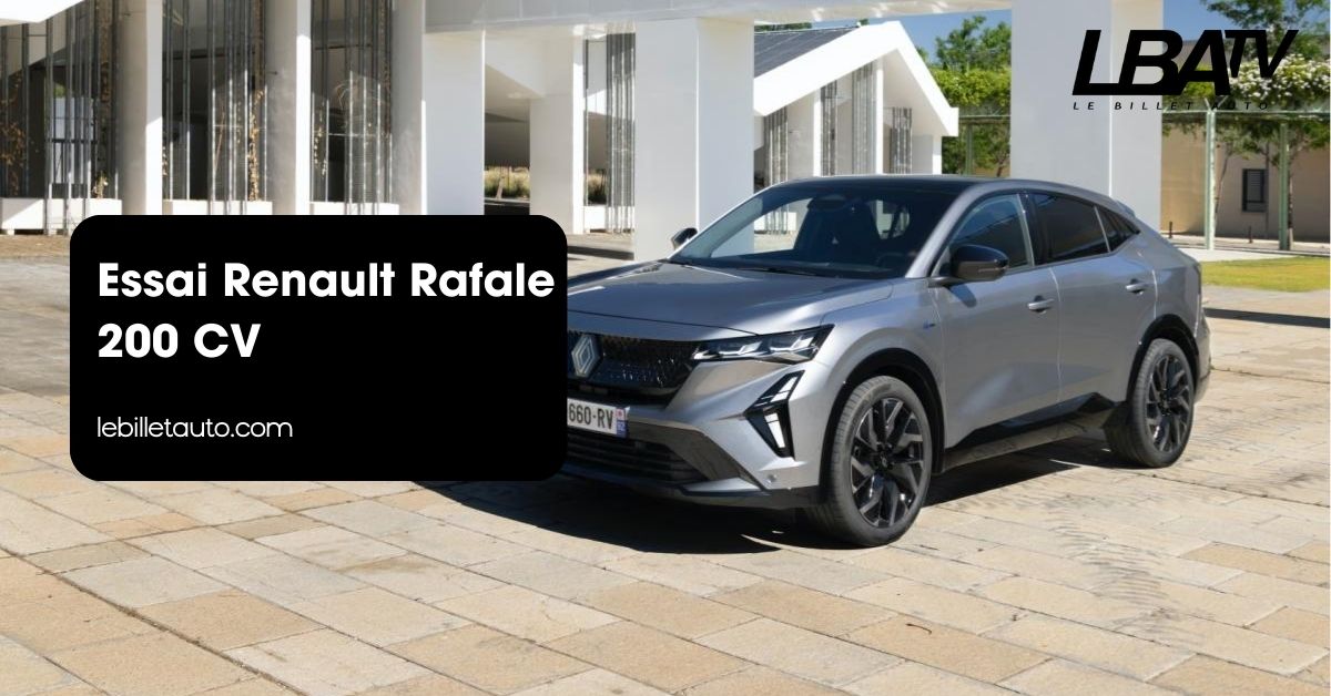 Essai Renault Rafale 200 CV