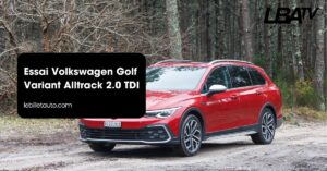 Essai Volkswagen Golf Variant Alltrack 2.0 TDI