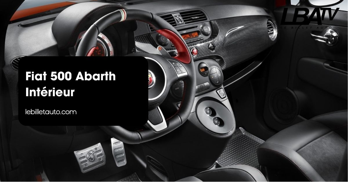 Fiat 500 Abarth Intérieur