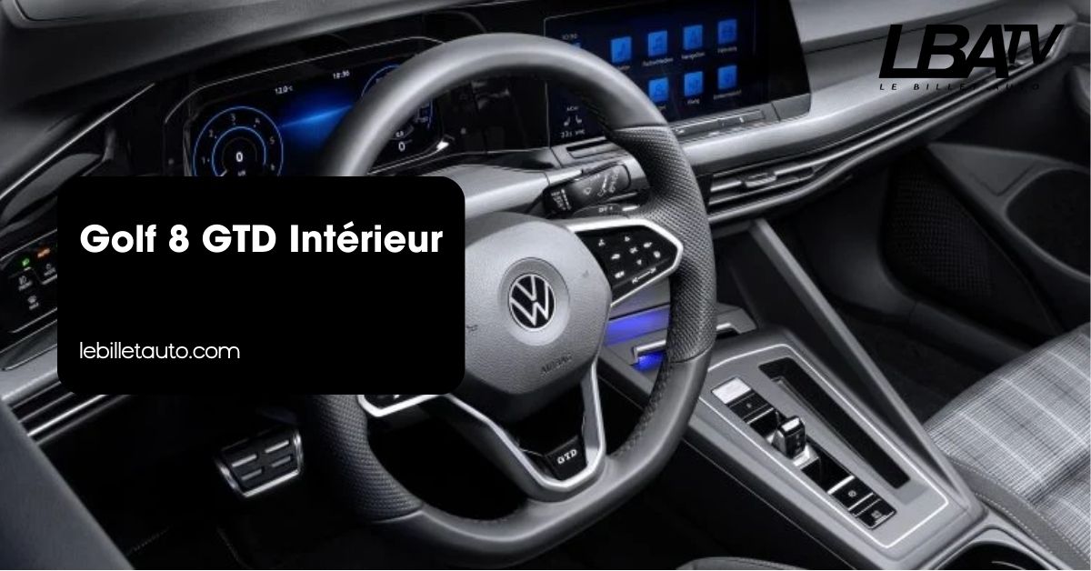 Golf 8 GTD Intérieur