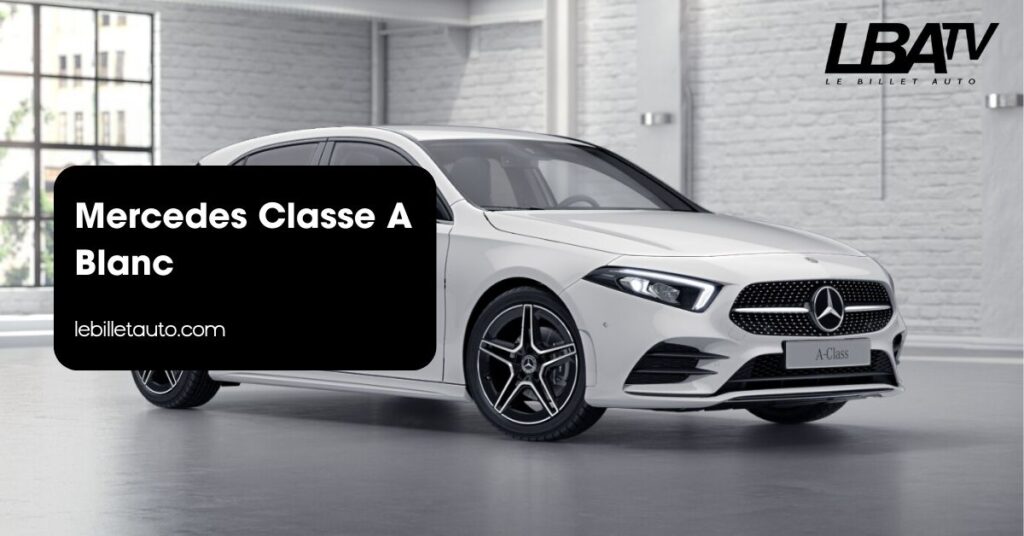 Mercedes Classe A Blanc