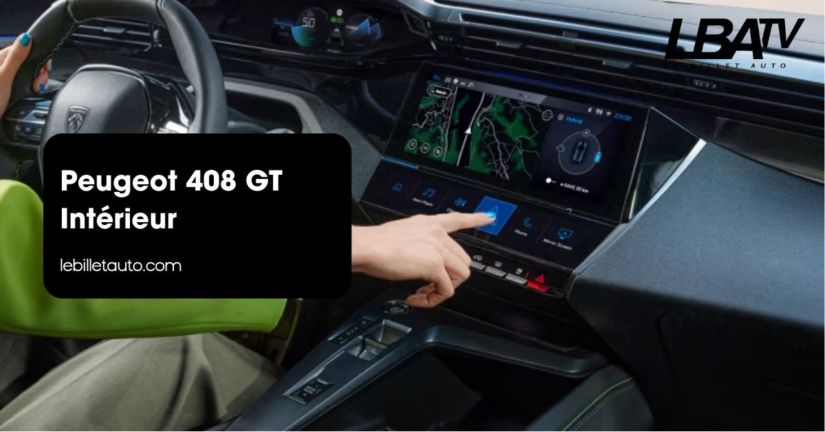 Peugeot 408 GT Intérieur