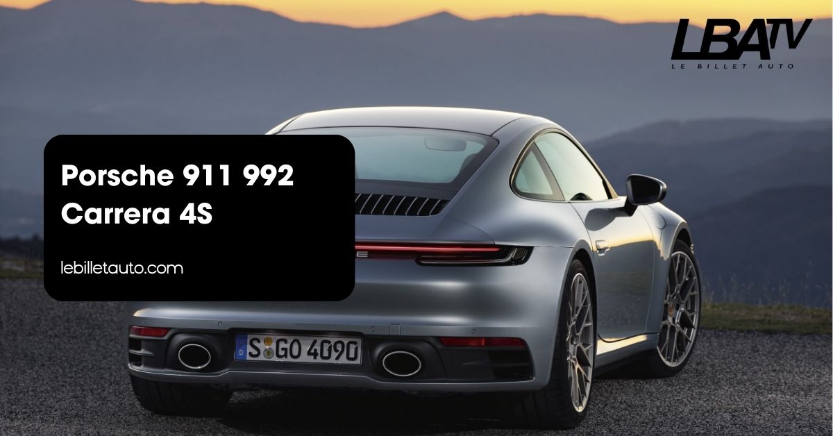 Porsche 911 992 Carrera 4S
