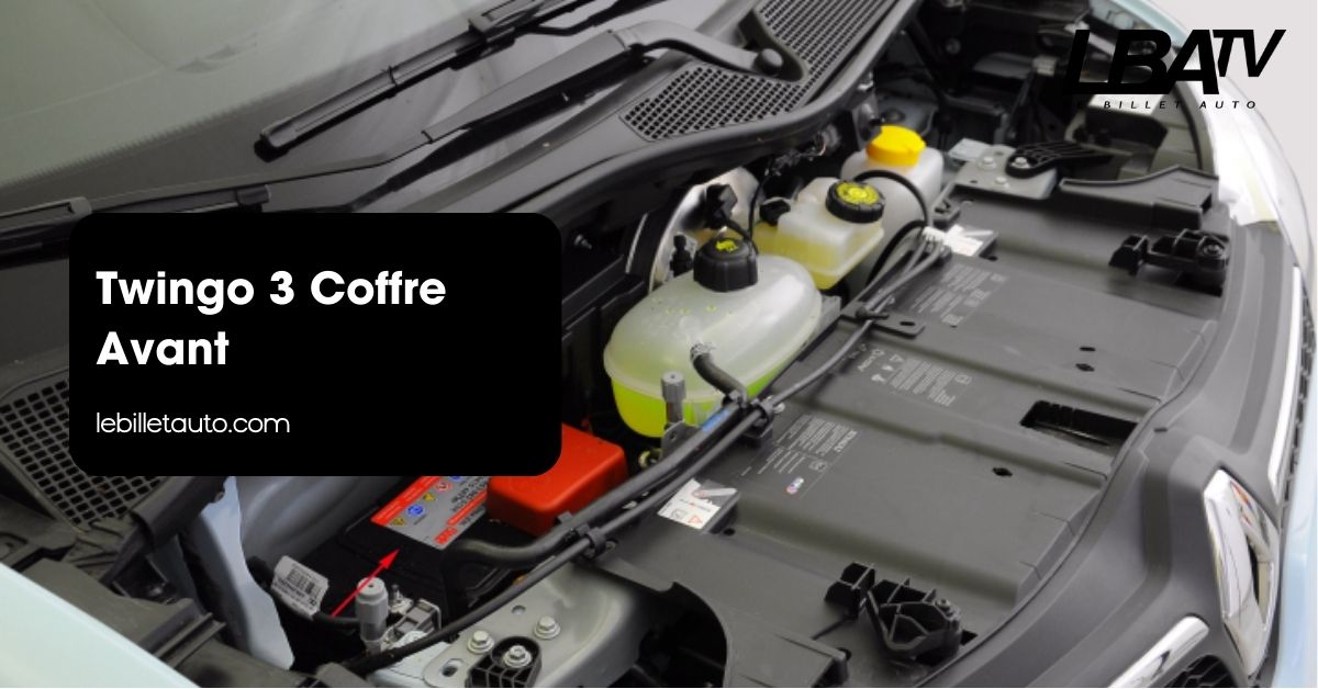 Twingo 3 Coffre Avant