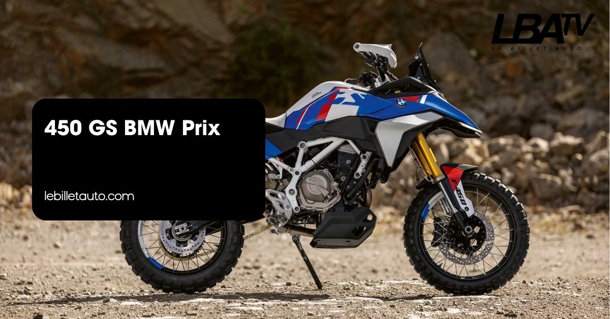 450 GS BMW Prix