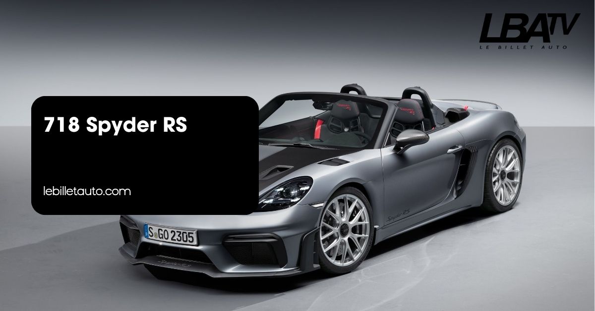 718 Spyder RS