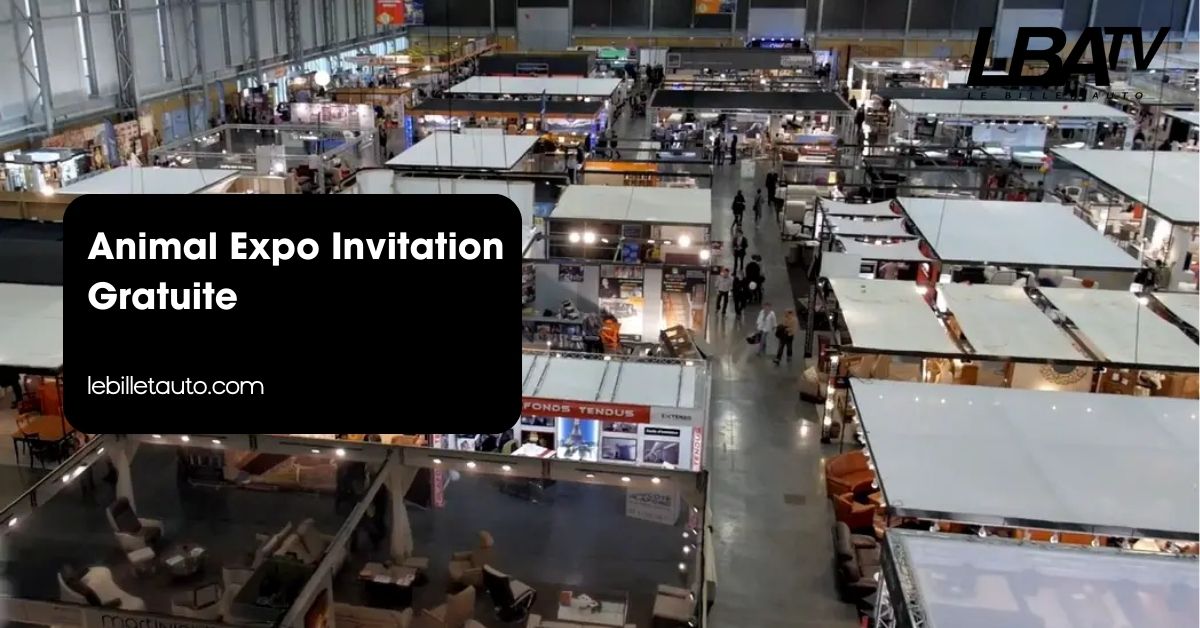 Animal Expo Invitation Gratuite