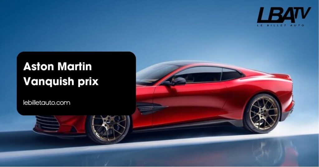 Aston Martin Vanquish prix