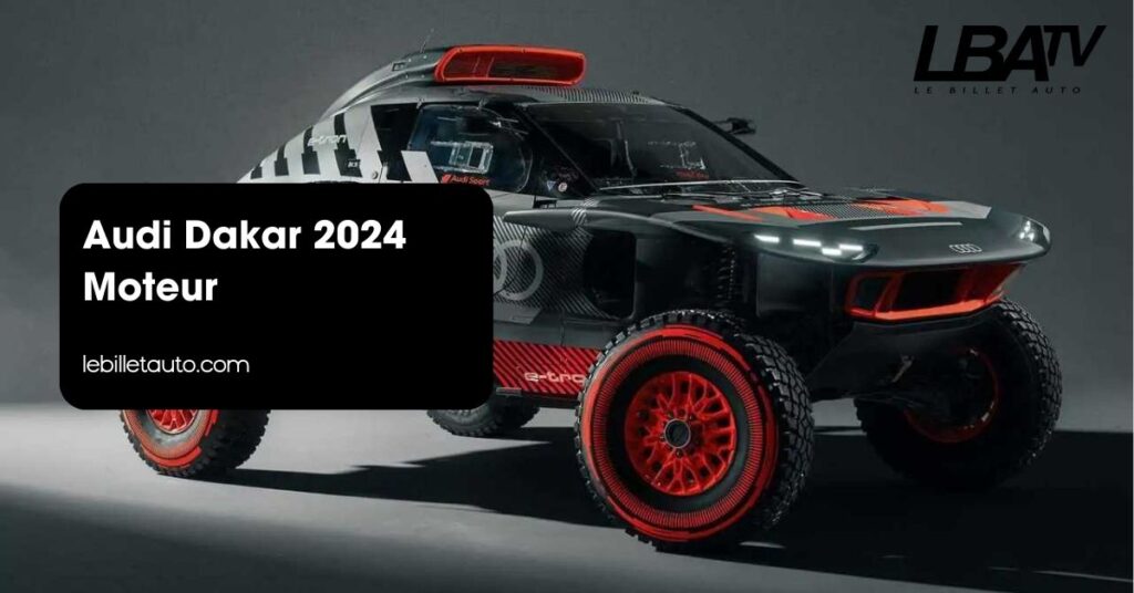 Audi Dakar 2024 Moteur