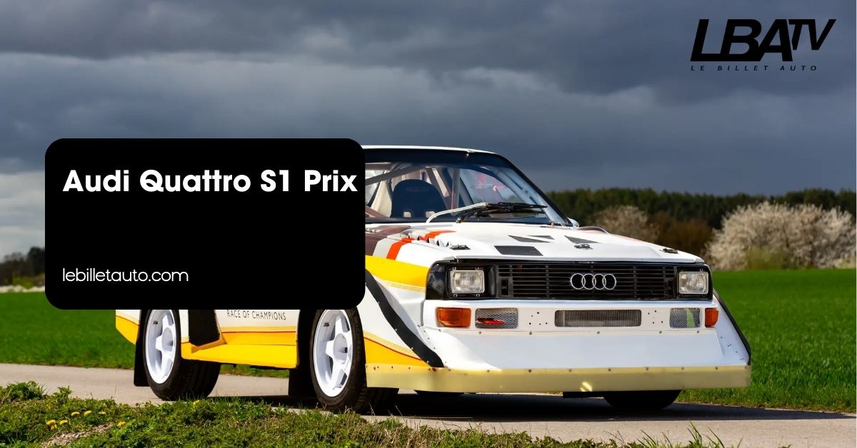 Audi Quattro S1 Prix