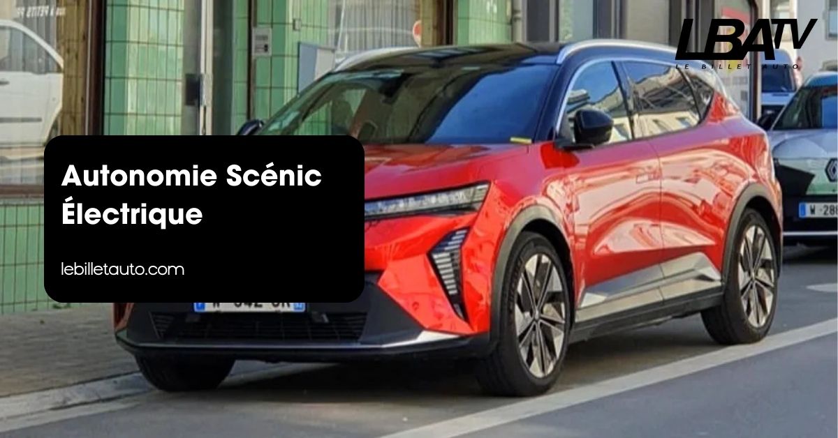 Autonomie Scénic Électrique