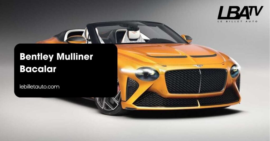 Bentley Mulliner Bacalar
