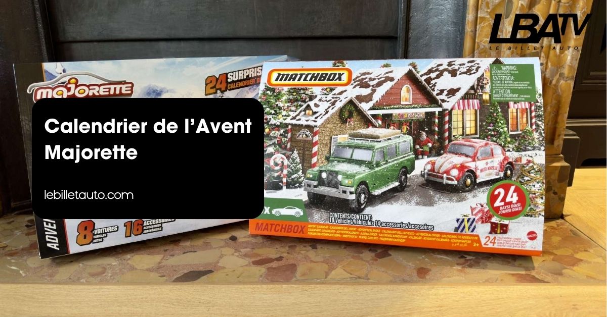 Calendrier de l'Avent Majorette