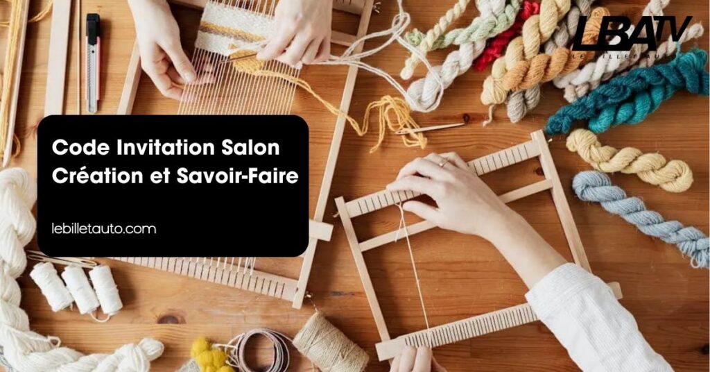 Code Invitation Salon Création et Savoir Faire