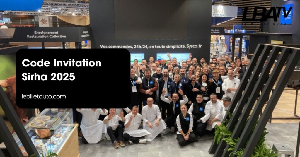 Code Invitation Sirha 2025