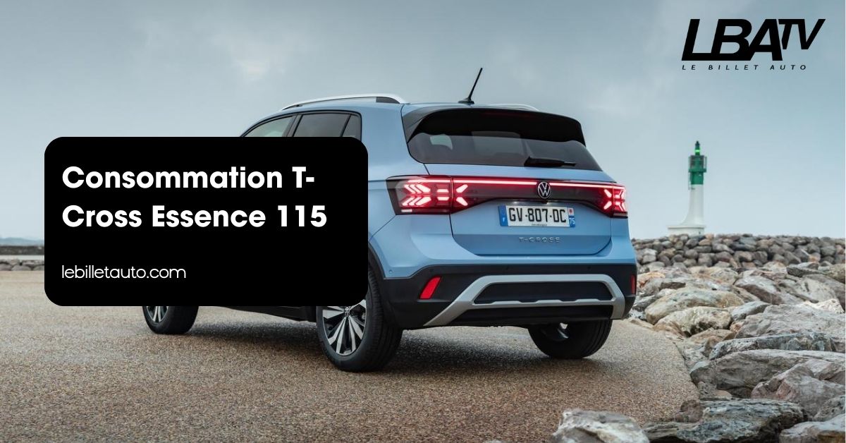 Consommation T Cross Essence 115
