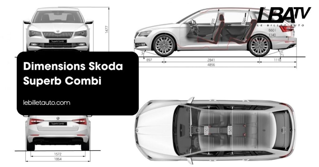 Dimensions Skoda Superb Combi