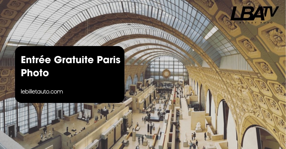 Entrée Gratuite Paris Photo