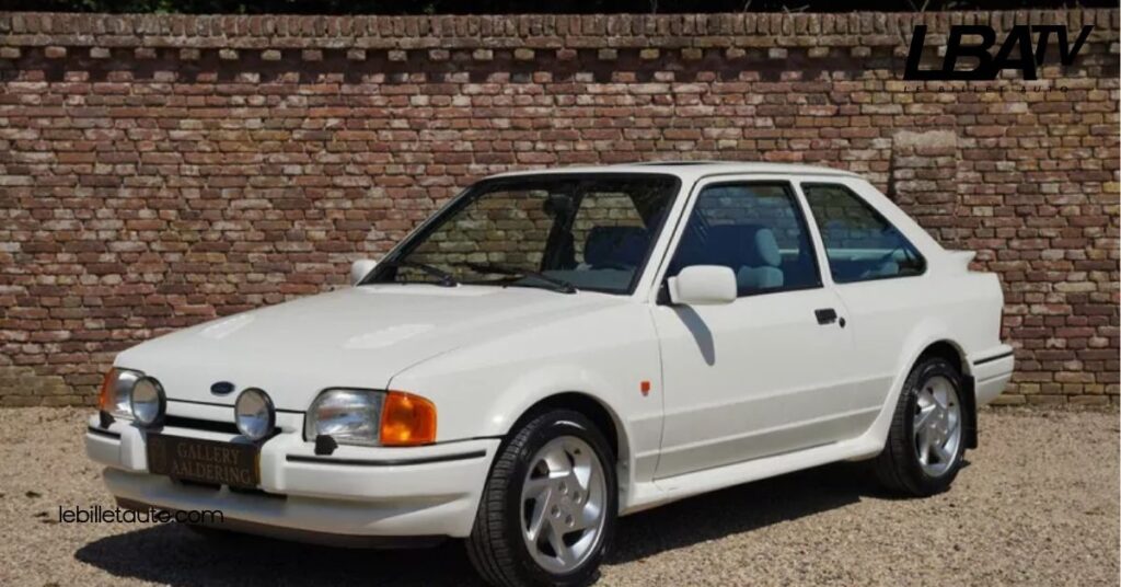 Ford Escort RS : L'icône des voitures de sport au design audacieux et aux performances légendaires 2 Historique De La Ford Escort RS