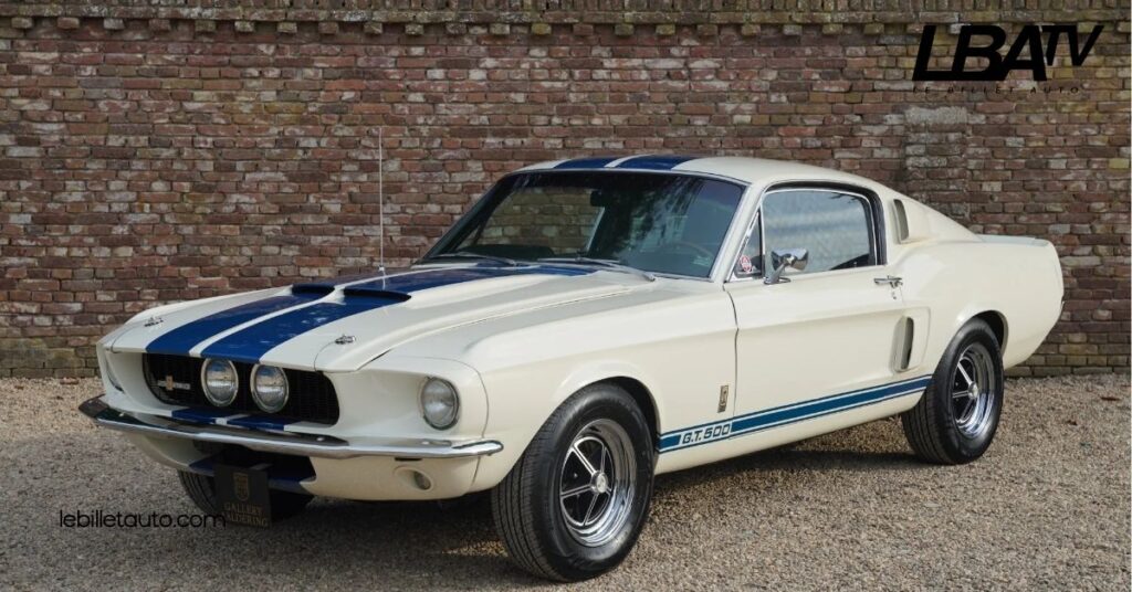 La Mustang Shelby GT500 1967 : L'icône des Muscle Cars Américaines à Découvrir 1 Historique De La Mustang Shelby GT500 1967