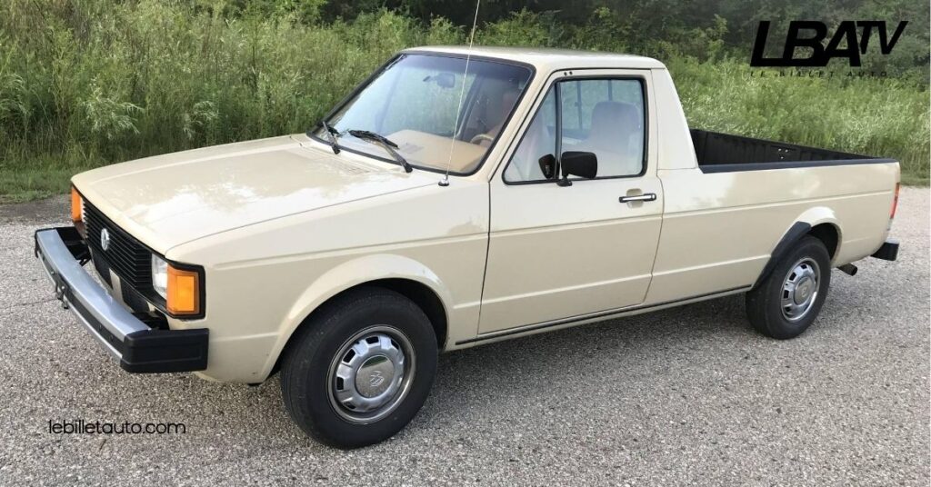 Découvrez le VW Rabbit Pickup : Un véhicule emblématique alliant style et polyvalence 2 Historique Et Évolution