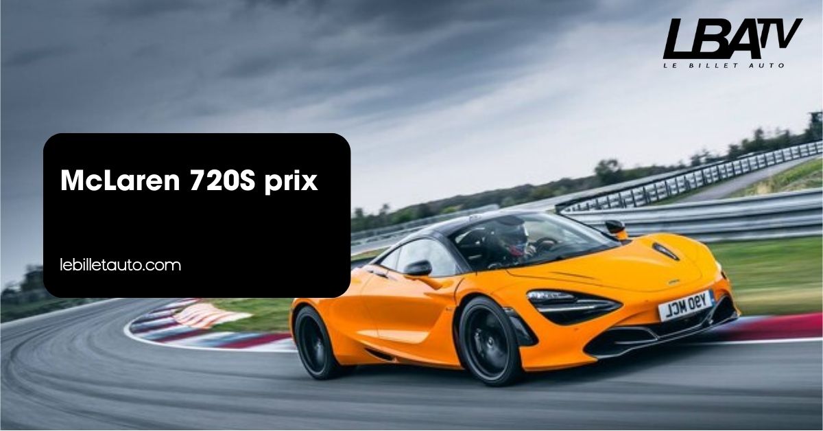 McLaren 720S prix