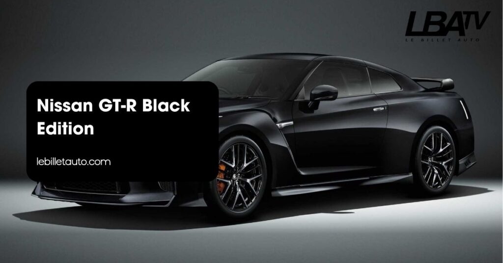 Nissan GT R Black Edition