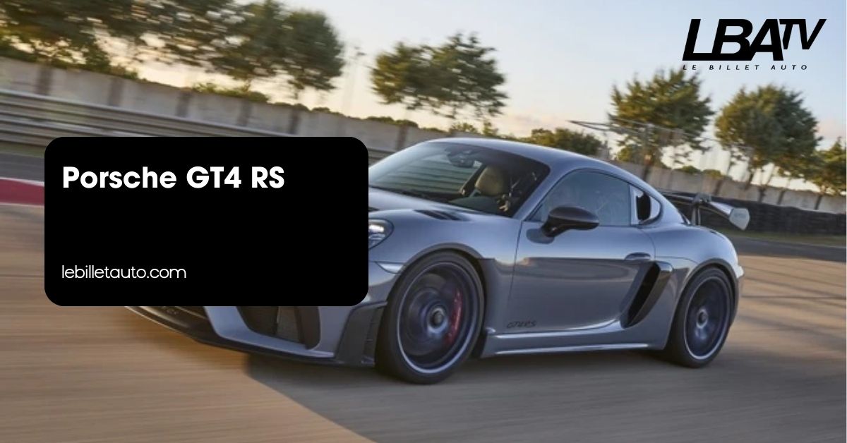 Porsche GT4 RS