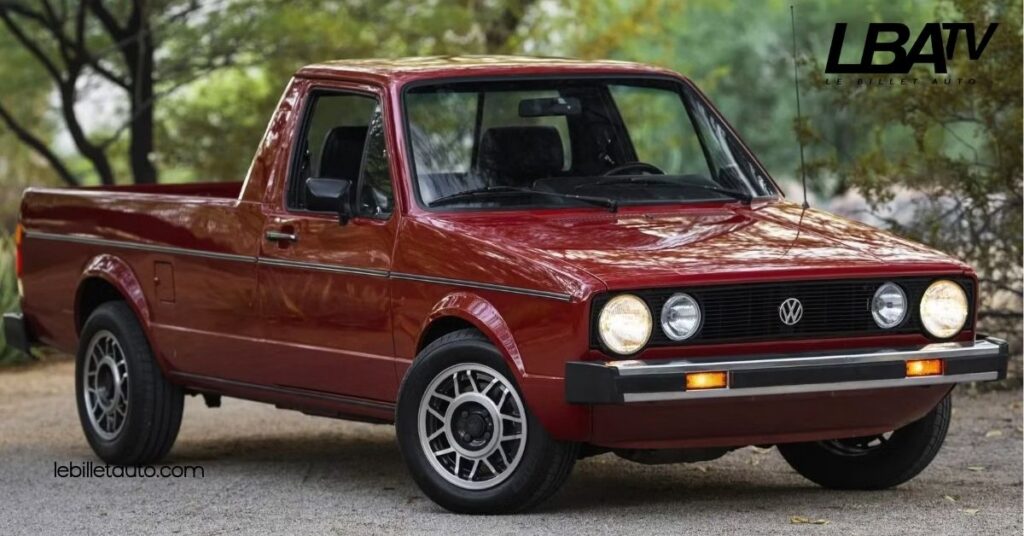Découvrez le VW Rabbit Pickup : Un véhicule emblématique alliant style et polyvalence 1 Présentation Du VW Rabbit Pickup