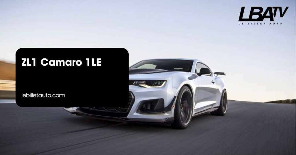 ZL1 Camaro 1LE