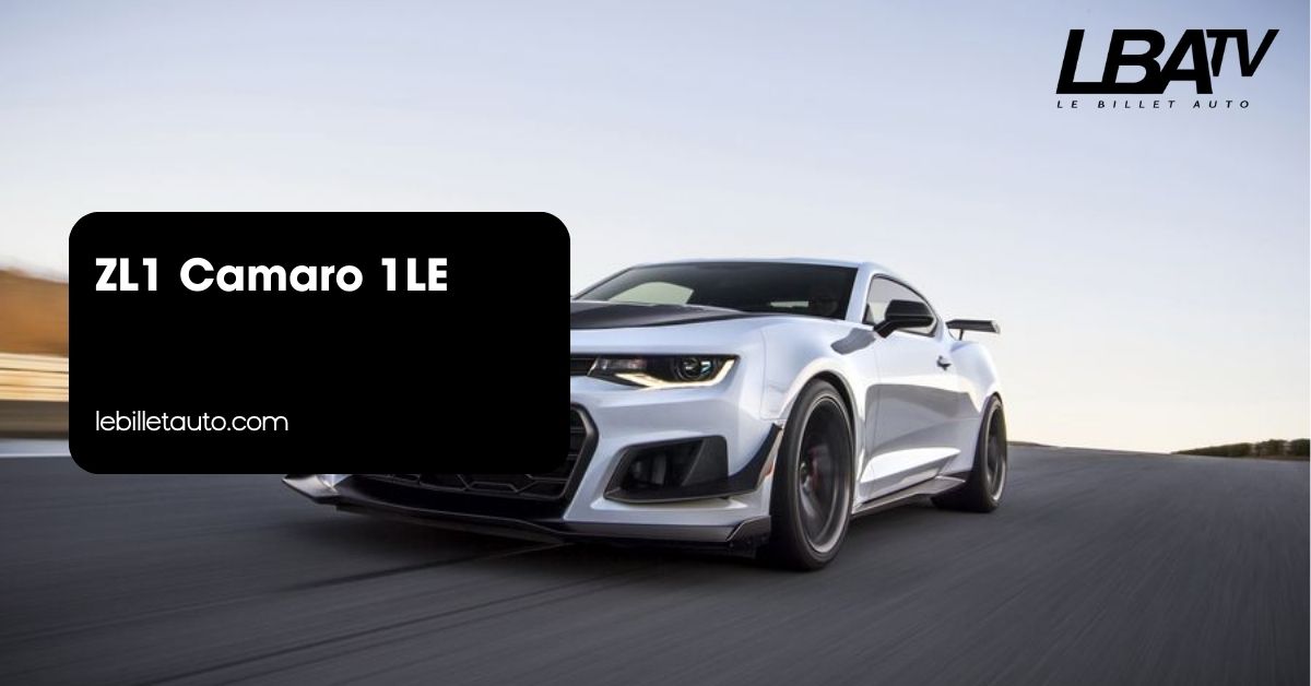 ZL1 Camaro 1LE