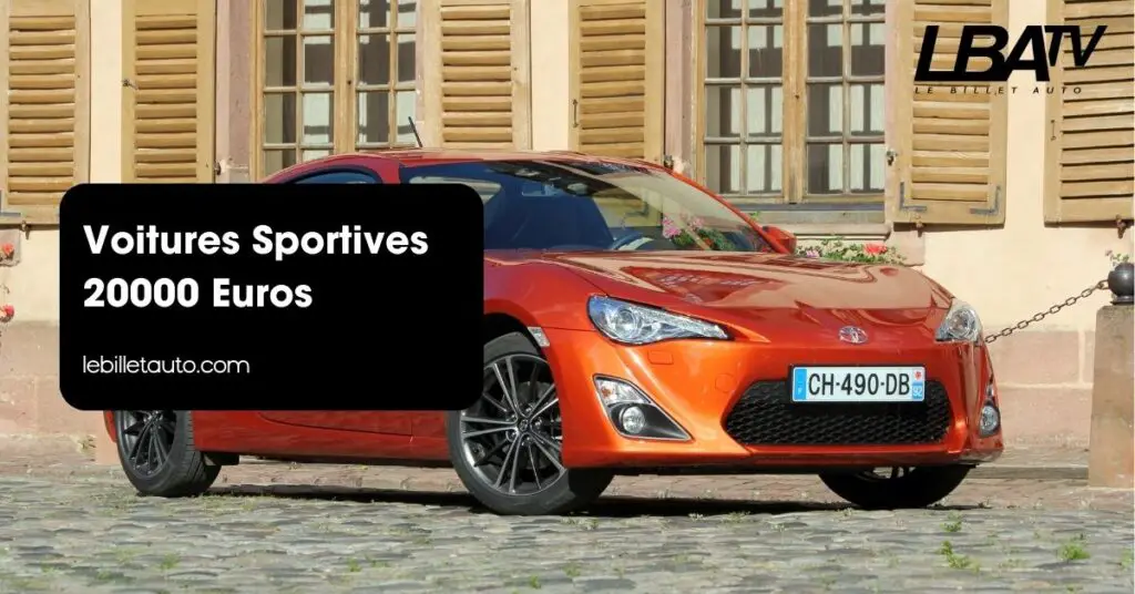 voitures sportives 20000 euros