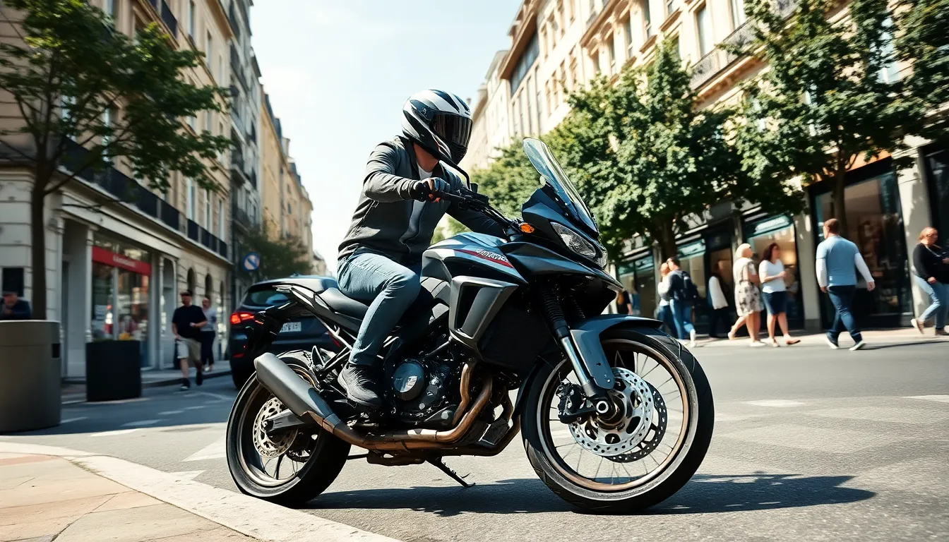1 essai cf moto 450 mt