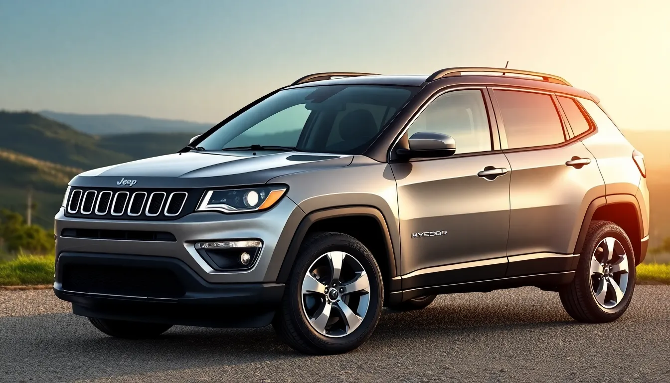 essai jeep compass hybride