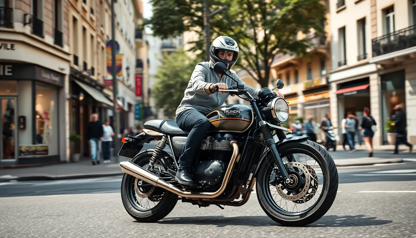 Essai Triumph Speed Twin 900 : Test Complet du Roadster Anglais 2 1 essai triumph speed twin 900