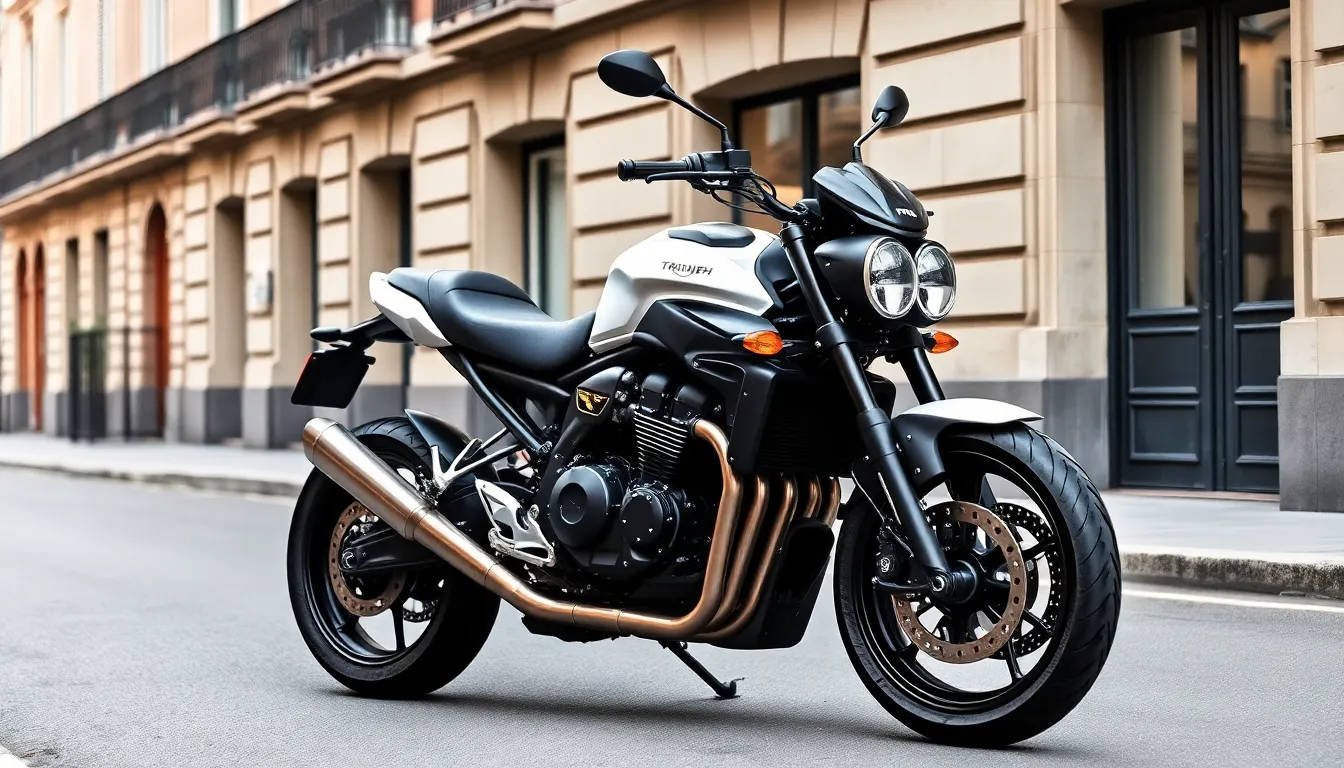 1 essai triumph trident 660