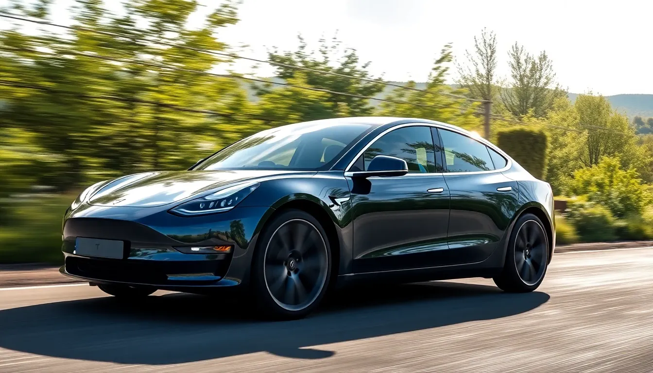 1 essais tesla model 3