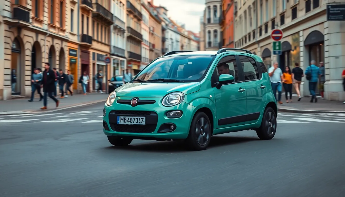 1 fiat panda essai