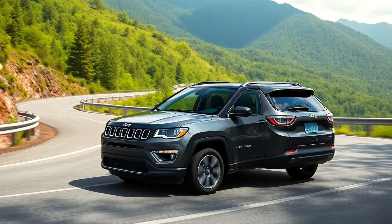 essai jeep compass hybride