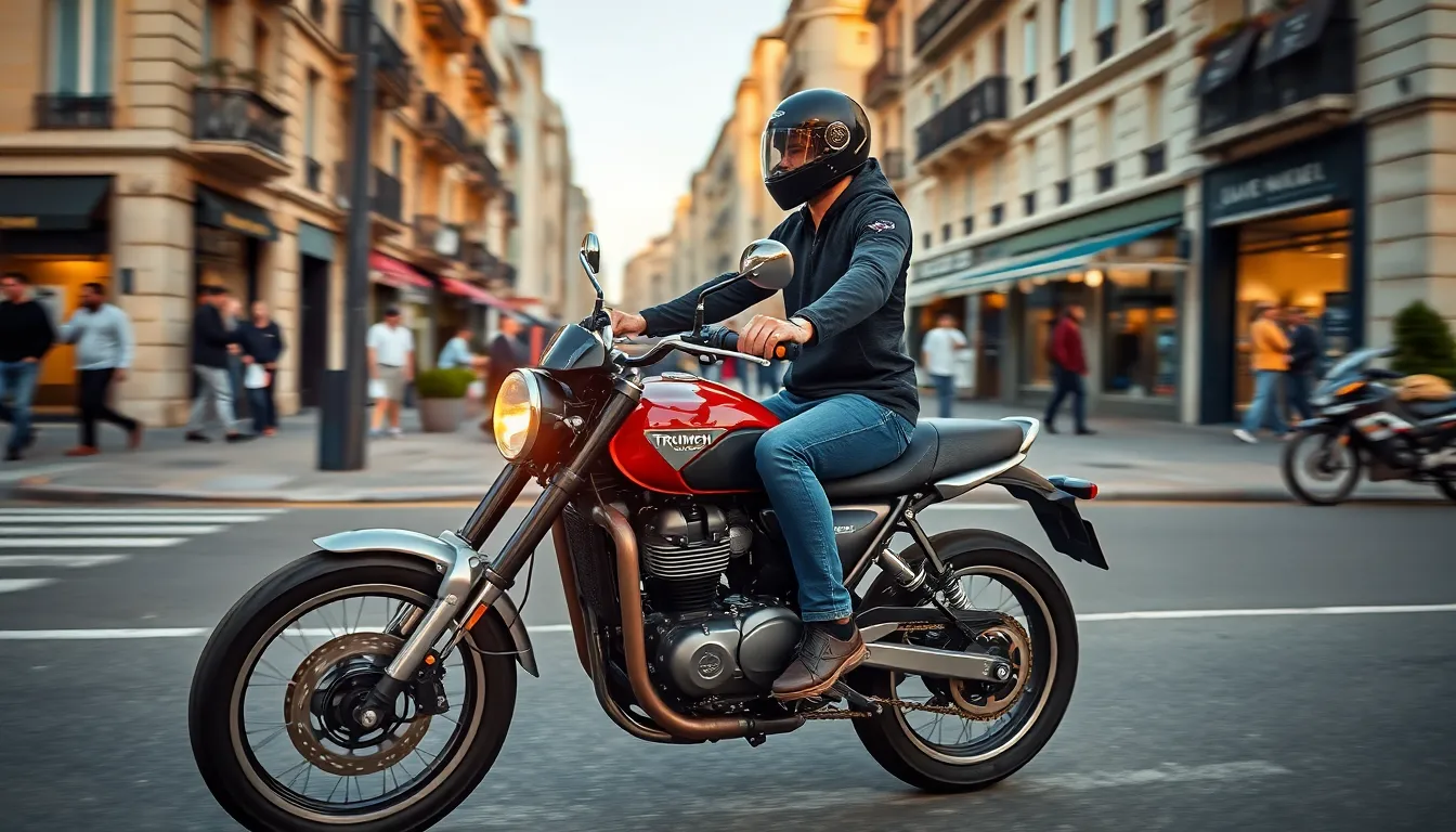 Essai Triumph Speed 400 : Le roadster britannique qui défie la concurrence asiatique 4 3 essai triumph speed 400