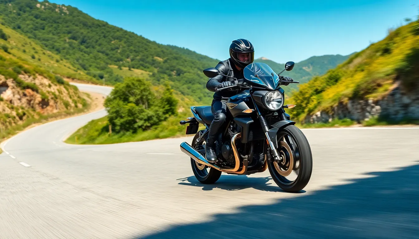 3 essai triumph trident 660