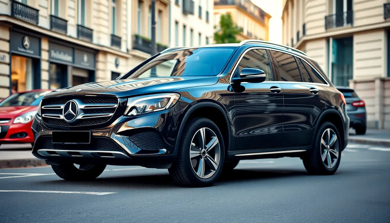 4 essai glc mercedes