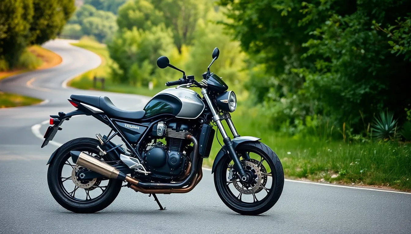 6 essai triumph trident 660