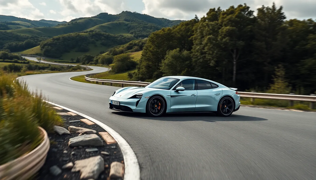 Essai Porsche Taycan : test complet de la berline électrique sportive de luxe 1 essai porsche taycan